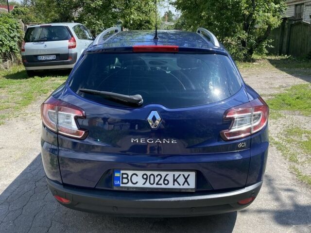 Синий Рено Меган, объемом двигателя 1.5 л и пробегом 243 тыс. км за 7000 $, фото 7 на Automoto.ua