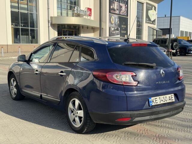 Синий Рено Меган, объемом двигателя 1.5 л и пробегом 280 тыс. км за 5200 $, фото 3 на Automoto.ua