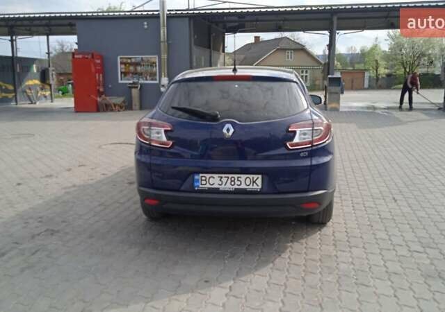 Синий Рено Меган, объемом двигателя 1.5 л и пробегом 220 тыс. км за 6500 $, фото 4 на Automoto.ua