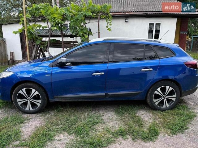 Синий Рено Меган, объемом двигателя 1.5 л и пробегом 260 тыс. км за 7500 $, фото 1 на Automoto.ua