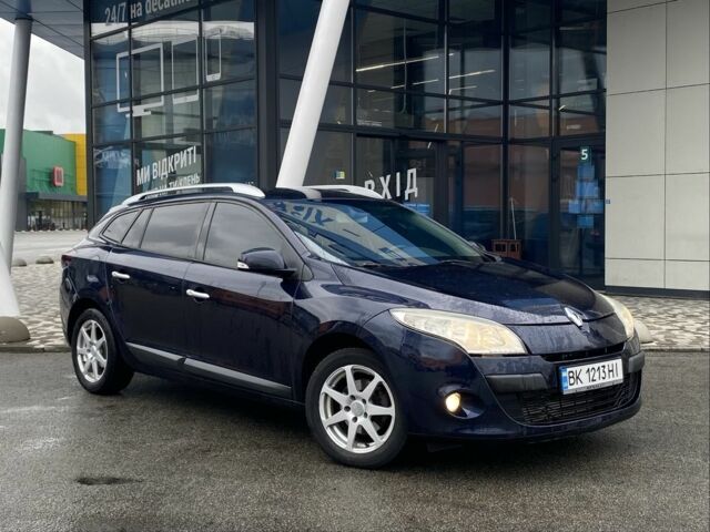 Синий Рено Меган, объемом двигателя 1.5 л и пробегом 356 тыс. км за 6750 $, фото 6 на Automoto.ua