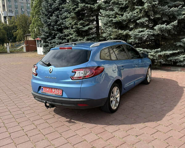 Синий Рено Меган, объемом двигателя 1.5 л и пробегом 213 тыс. км за 7950 $, фото 7 на Automoto.ua