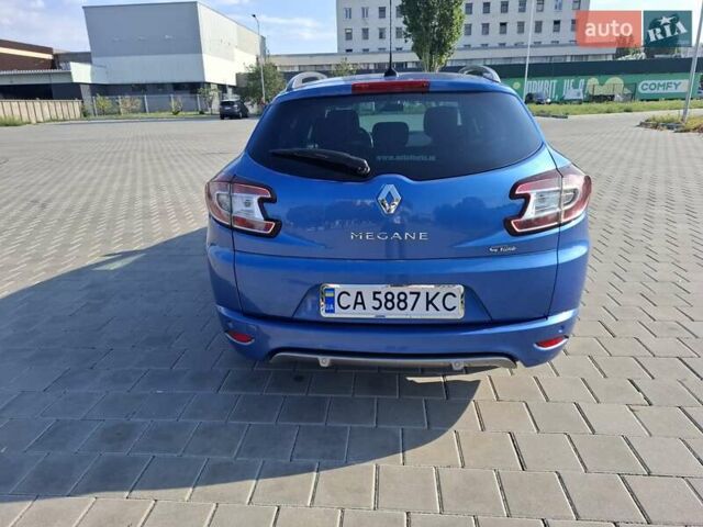 Синий Рено Меган, объемом двигателя 1.46 л и пробегом 211 тыс. км за 8600 $, фото 3 на Automoto.ua