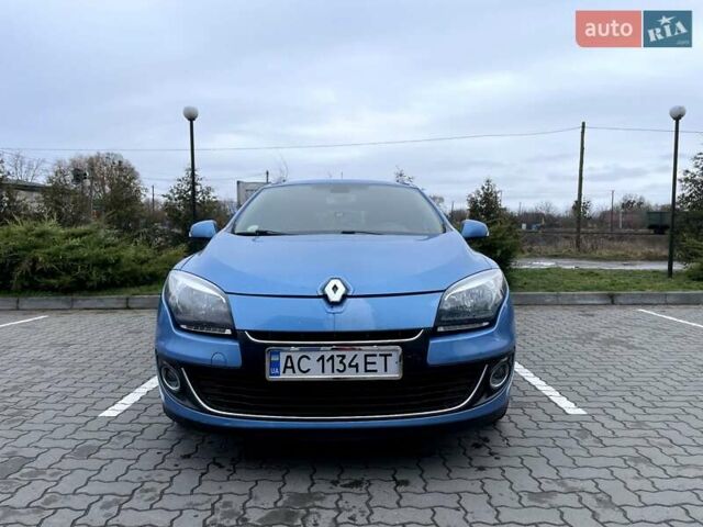 Синий Рено Меган, объемом двигателя 1.6 л и пробегом 222 тыс. км за 7300 $, фото 2 на Automoto.ua