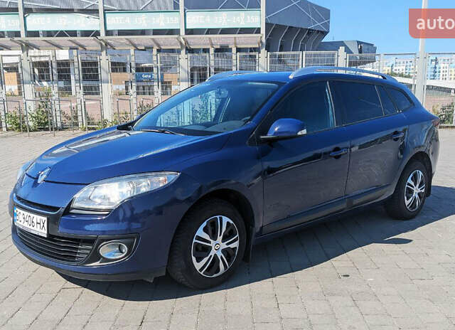 Синий Рено Меган, объемом двигателя 1.6 л и пробегом 280 тыс. км за 7500 $, фото 3 на Automoto.ua