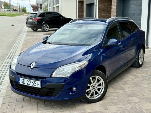 Синий Рено Меган, объемом двигателя 1.9 л и пробегом 210 тыс. км за 4200 $, фото 1 на Automoto.ua
