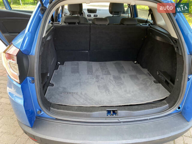 Синий Рено Меган, объемом двигателя 1.5 л и пробегом 284 тыс. км за 8300 $, фото 13 на Automoto.ua