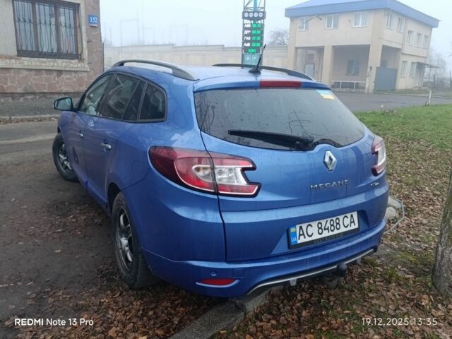 Синій Рено Меган, об'ємом двигуна 1.5 л та пробігом 272 тис. км за 9500 $, фото 5 на Automoto.ua