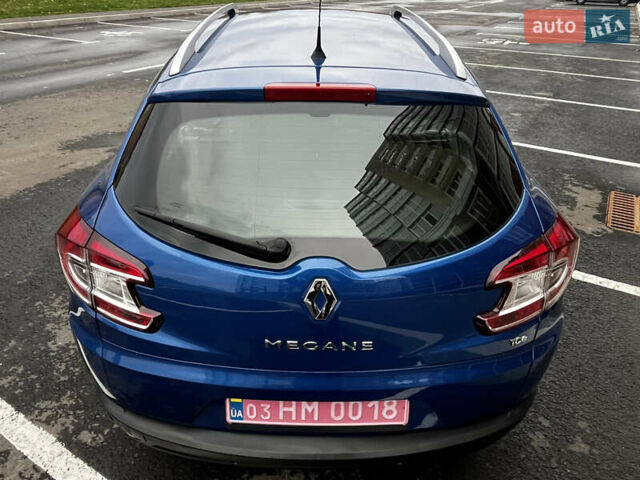Синий Рено Меган, объемом двигателя 1.4 л и пробегом 238 тыс. км за 6950 $, фото 19 на Automoto.ua
