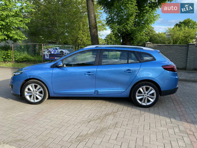 Синий Рено Меган, объемом двигателя 1.5 л и пробегом 284 тыс. км за 8300 $, фото 28 на Automoto.ua