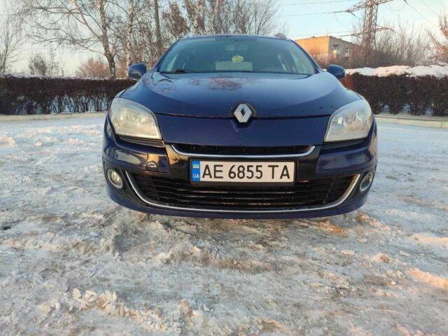 Синий Рено Меган, объемом двигателя 1.5 л и пробегом 200 тыс. км за 5700 $, фото 2 на Automoto.ua