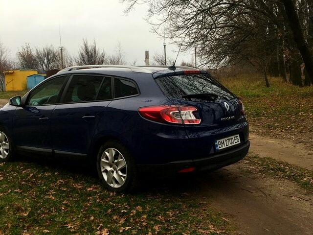Синий Рено Меган, объемом двигателя 1.5 л и пробегом 232 тыс. км за 7950 $, фото 1 на Automoto.ua