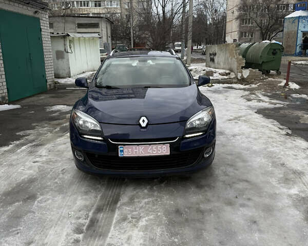 Синий Рено Меган, объемом двигателя 1.6 л и пробегом 212 тыс. км за 8200 $, фото 11 на Automoto.ua