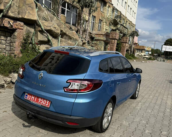 Синий Рено Меган, объемом двигателя 1.5 л и пробегом 213 тыс. км за 7950 $, фото 8 на Automoto.ua