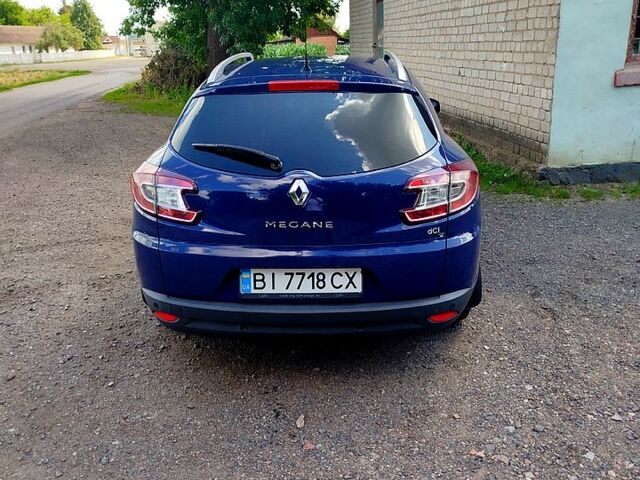 Синий Рено Меган, объемом двигателя 1.5 л и пробегом 262 тыс. км за 7600 $, фото 6 на Automoto.ua