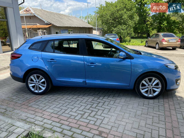 Синий Рено Меган, объемом двигателя 1.5 л и пробегом 284 тыс. км за 8300 $, фото 3 на Automoto.ua
