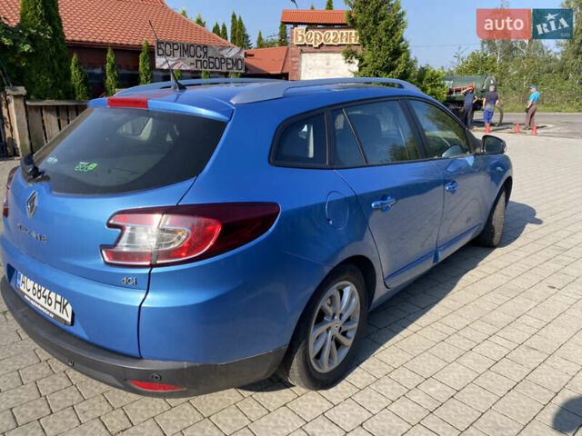 Синий Рено Меган, объемом двигателя 1.5 л и пробегом 230 тыс. км за 6600 $, фото 10 на Automoto.ua