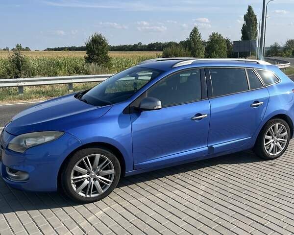 Синий Рено Меган, объемом двигателя 1.5 л и пробегом 215 тыс. км за 8100 $, фото 1 на Automoto.ua