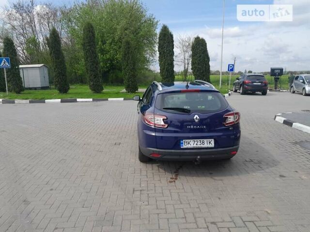 Синий Рено Меган, объемом двигателя 1.46 л и пробегом 197 тыс. км за 8199 $, фото 15 на Automoto.ua