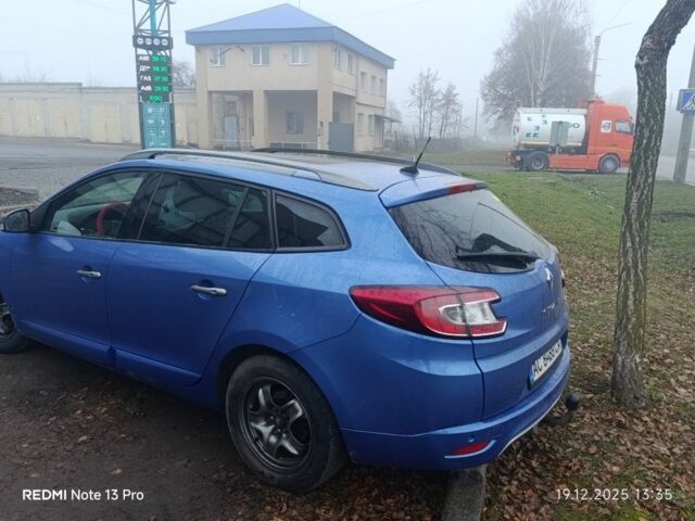 Синій Рено Меган, об'ємом двигуна 1.5 л та пробігом 272 тис. км за 9500 $, фото 2 на Automoto.ua