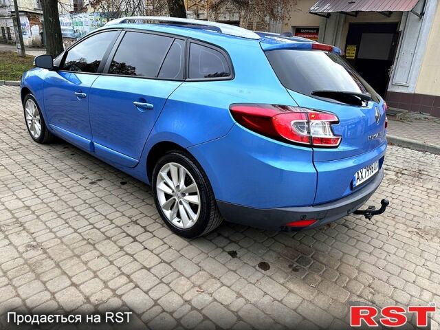 Синий Рено Меган, объемом двигателя 1.5 л и пробегом 216 тыс. км за 8250 $, фото 2 на Automoto.ua