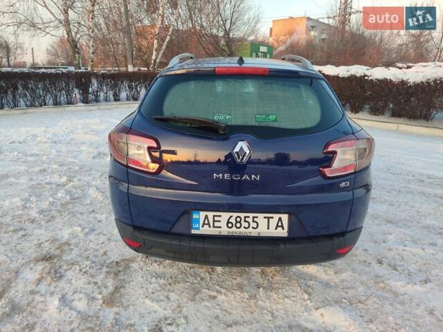 Синій Рено Меган, об'ємом двигуна 1.5 л та пробігом 200 тис. км за 5700 $, фото 3 на Automoto.ua