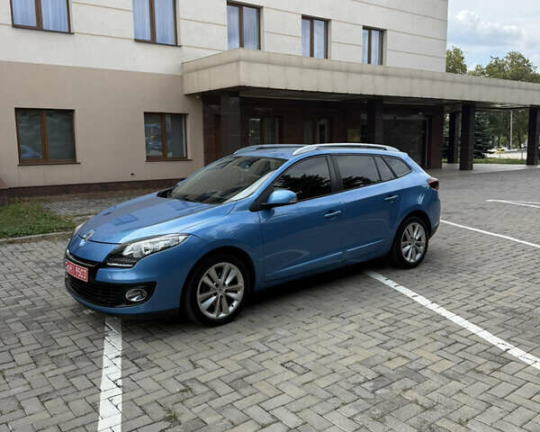 Синий Рено Меган, объемом двигателя 1.5 л и пробегом 213 тыс. км за 7950 $, фото 6 на Automoto.ua