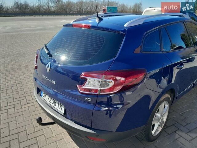Синий Рено Меган, объемом двигателя 1.5 л и пробегом 253 тыс. км за 8199 $, фото 16 на Automoto.ua