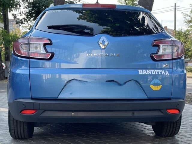 Синий Рено Меган, объемом двигателя 1.5 л и пробегом 301 тыс. км за 9500 $, фото 1 на Automoto.ua