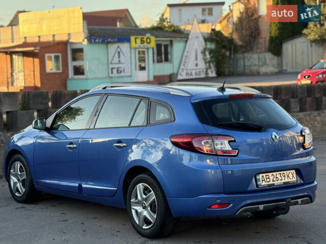 Синий Рено Меган, объемом двигателя 1.5 л и пробегом 294 тыс. км за 8900 $, фото 10 на Automoto.ua