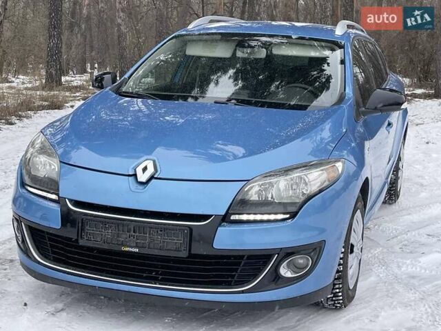 Синий Рено Меган, объемом двигателя 1.5 л и пробегом 230 тыс. км за 6750 $, фото 1 на Automoto.ua