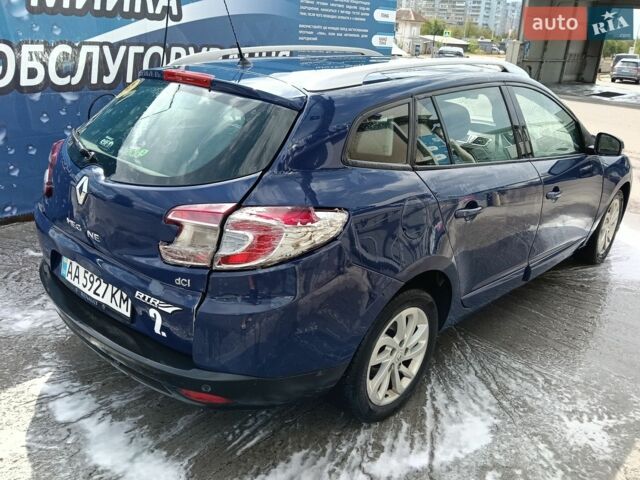 Синий Рено Меган, объемом двигателя 1.5 л и пробегом 242 тыс. км за 5400 $, фото 3 на Automoto.ua