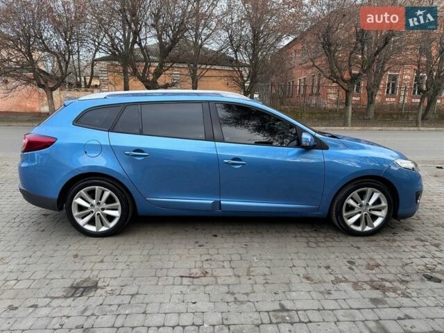 Синий Рено Меган, объемом двигателя 1.5 л и пробегом 216 тыс. км за 8250 $, фото 4 на Automoto.ua