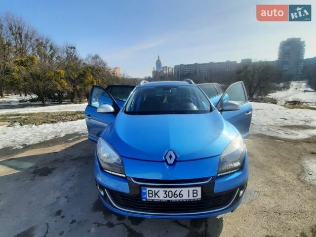 Синий Рено Меган, объемом двигателя 1.46 л и пробегом 195 тыс. км за 9100 $, фото 9 на Automoto.ua