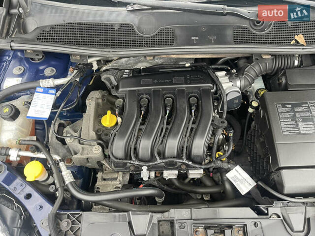 Синий Рено Меган, объемом двигателя 1.6 л и пробегом 175 тыс. км за 6999 $, фото 71 на Automoto.ua