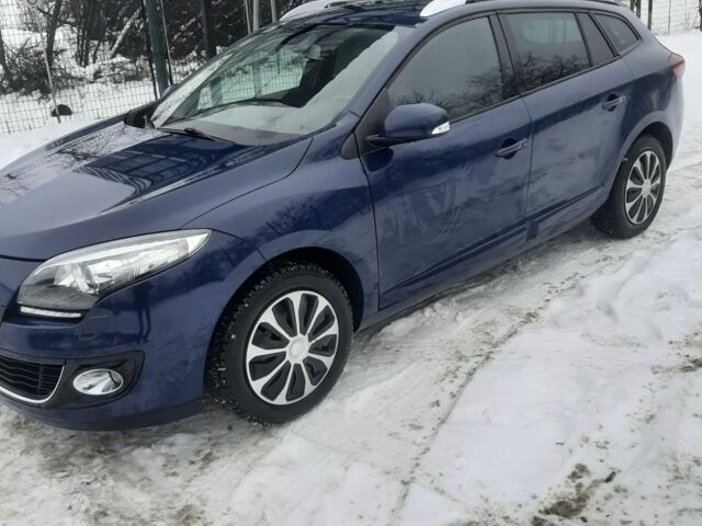 Синий Рено Меган, объемом двигателя 1.4 л и пробегом 214 тыс. км за 7700 $, фото 2 на Automoto.ua