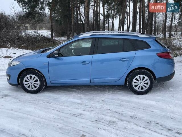 Синий Рено Меган, объемом двигателя 1.5 л и пробегом 230 тыс. км за 6750 $, фото 13 на Automoto.ua