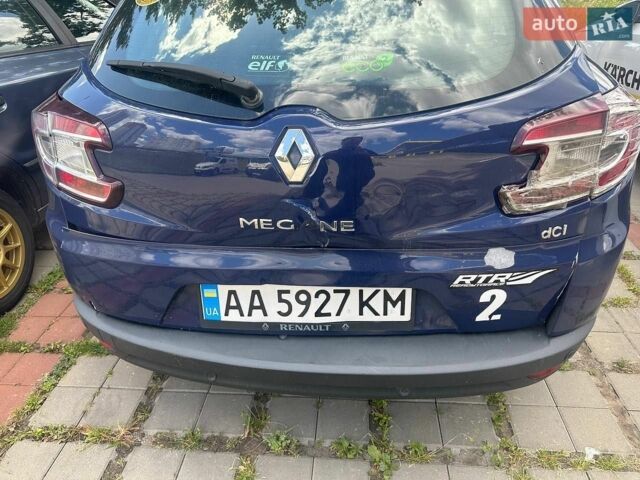 Синій Рено Меган, об'ємом двигуна 1.5 л та пробігом 241 тис. км за 6500 $, фото 5 на Automoto.ua