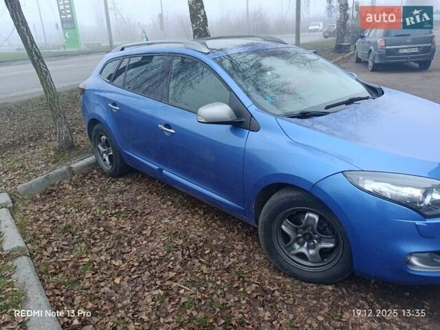 Синий Рено Меган, объемом двигателя 1.46 л и пробегом 272 тыс. км за 9500 $, фото 3 на Automoto.ua