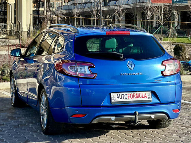 Синий Рено Меган, объемом двигателя 1.5 л и пробегом 228 тыс. км за 10490 $, фото 10 на Automoto.ua
