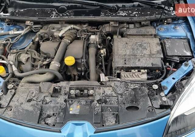 Синий Рено Меган, объемом двигателя 1.5 л и пробегом 187 тыс. км за 8700 $, фото 20 на Automoto.ua