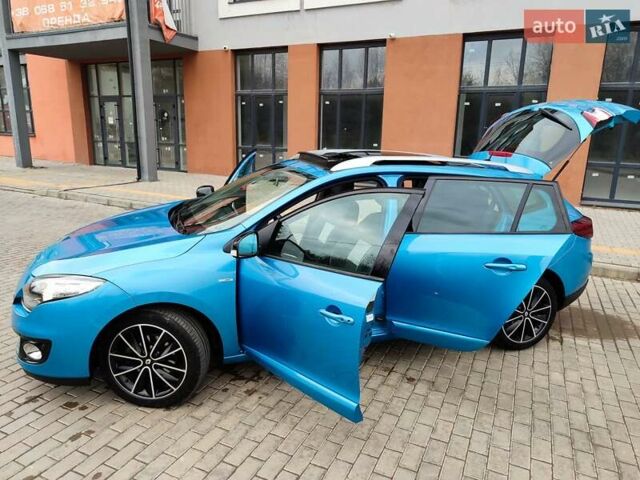 Синий Рено Меган, объемом двигателя 1.5 л и пробегом 200 тыс. км за 8999 $, фото 89 на Automoto.ua