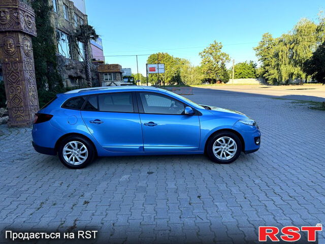 Синий Рено Меган, объемом двигателя 1.5 л и пробегом 242 тыс. км за 8850 $, фото 3 на Automoto.ua