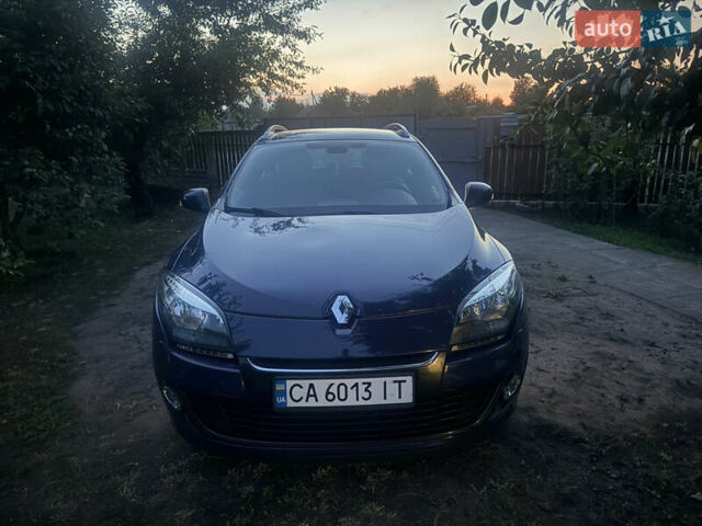 Синий Рено Меган, объемом двигателя 1.5 л и пробегом 172 тыс. км за 8400 $, фото 2 на Automoto.ua