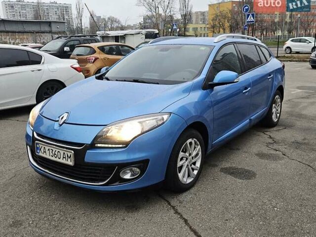 Синий Рено Меган, объемом двигателя 1.46 л и пробегом 265 тыс. км за 7900 $, фото 5 на Automoto.ua