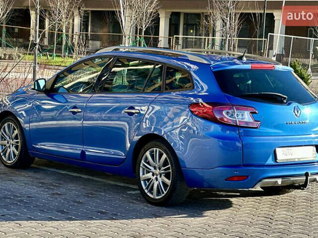 Синий Рено Меган, объемом двигателя 1.5 л и пробегом 228 тыс. км за 10490 $, фото 9 на Automoto.ua