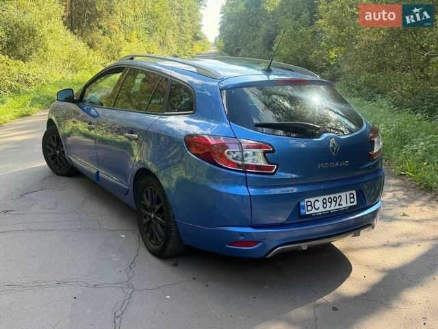 Синий Рено Меган, объемом двигателя 1.5 л и пробегом 290 тыс. км за 8500 $, фото 12 на Automoto.ua