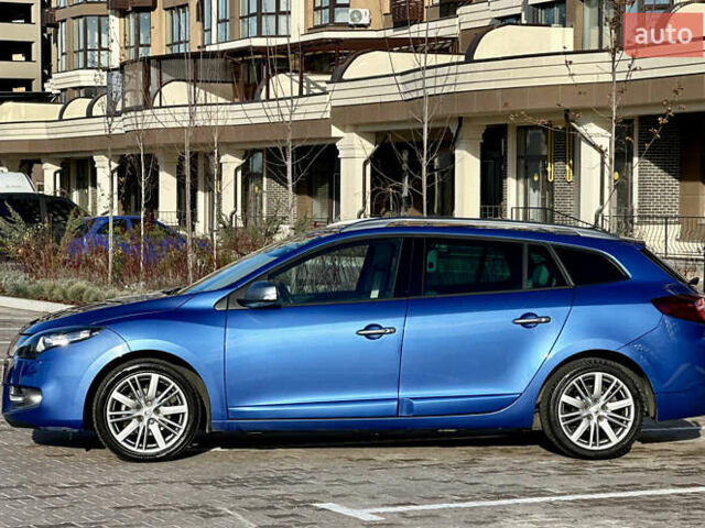 Синий Рено Меган, объемом двигателя 1.5 л и пробегом 228 тыс. км за 10490 $, фото 8 на Automoto.ua