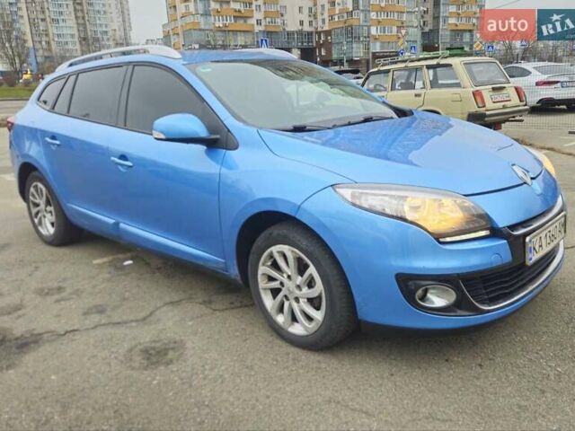 Синий Рено Меган, объемом двигателя 1.46 л и пробегом 265 тыс. км за 7900 $, фото 1 на Automoto.ua