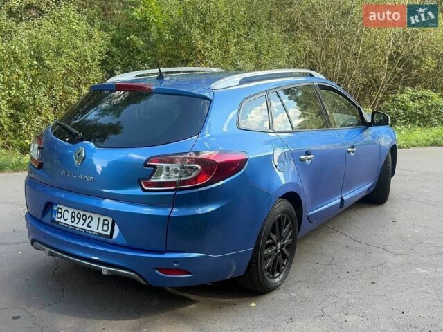 Синий Рено Меган, объемом двигателя 1.5 л и пробегом 290 тыс. км за 8500 $, фото 4 на Automoto.ua